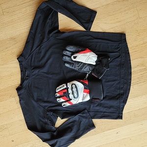 Reusch Race gloves & base layer bundle
